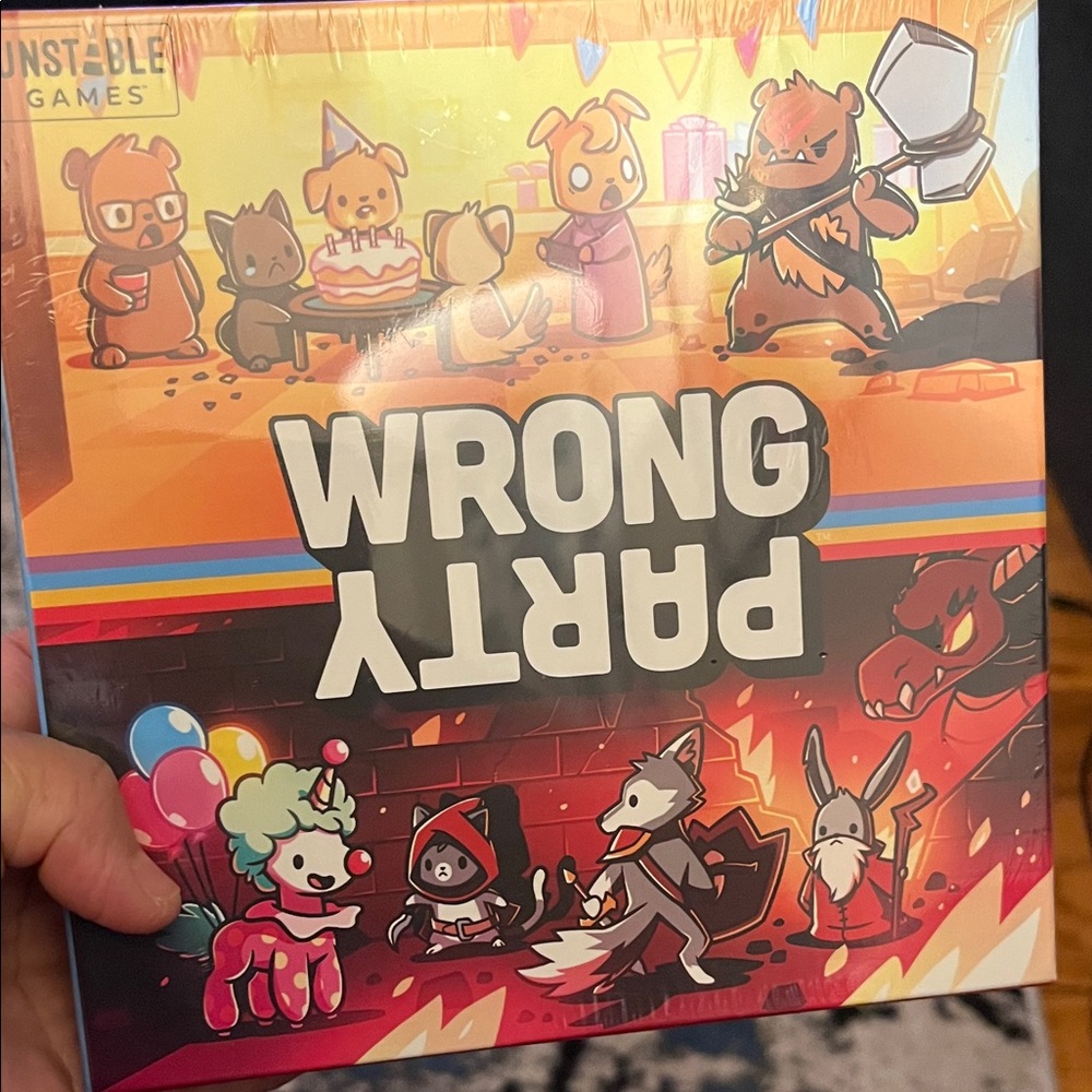 Wrong Party Board Game - Multicolor